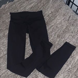 LULULEMON BLACK WUNDER UNDER LEGGINGS🖤